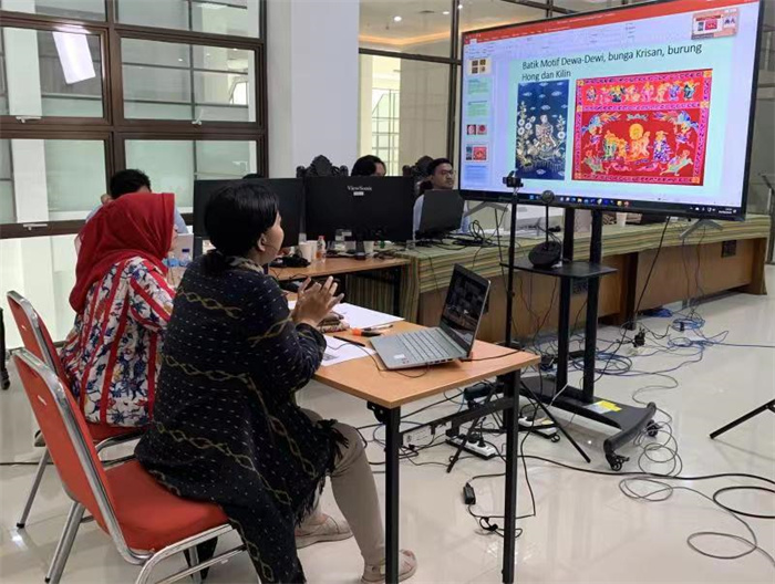 活動現(xiàn)場。供圖：印尼三一一大學(xué)孔子學(xué)院