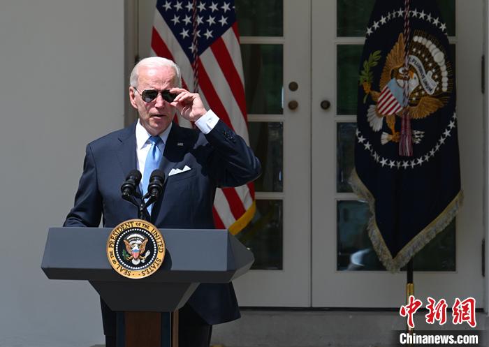 資料圖：美國總統(tǒng)拜登。