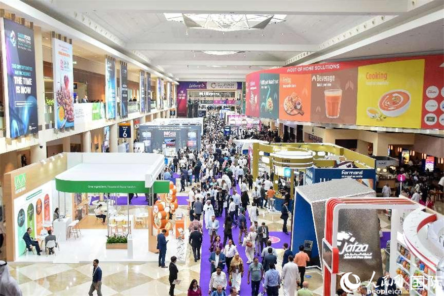 展會(huì)一景。 人民網(wǎng)塔里克·易卜拉欣攝