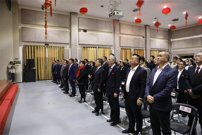 “溫暖迎春·共慶中國年”活動現(xiàn)場。中國駐阿爾及利亞大使館供圖