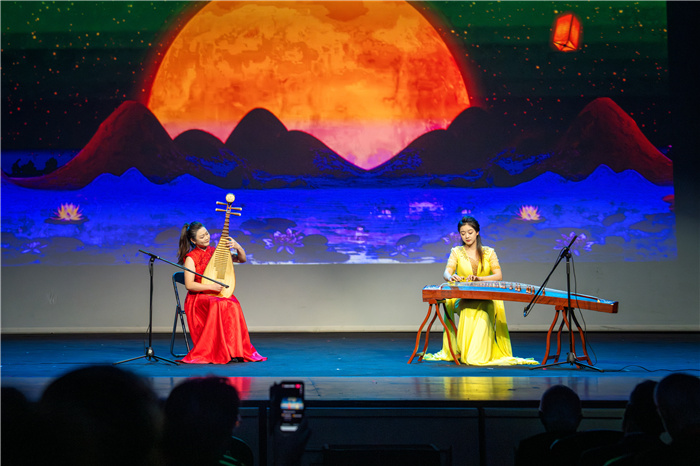  現(xiàn)場表演。中國駐希臘大使館供圖