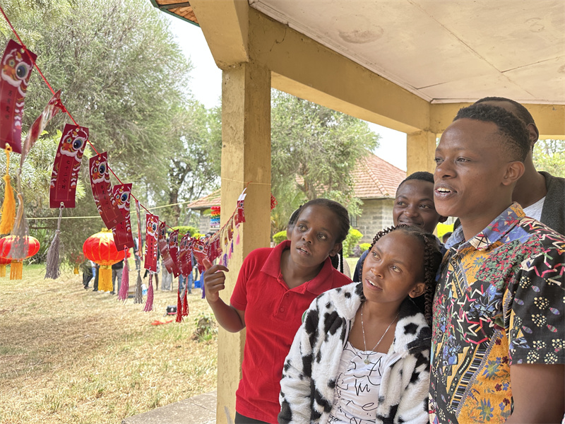 活動現(xiàn)場?？夏醽啺８耦D大學(xué)孔子學(xué)院供圖
