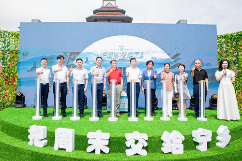2022年寧鄉(xiāng)文化旅游節(jié)暨寧鄉(xiāng)文旅品牌營銷發(fā)布會現(xiàn)場。受訪單位供圖