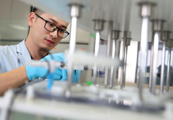 藥物研制實(shí)驗(yàn)環(huán)節(jié)。受訪者供圖