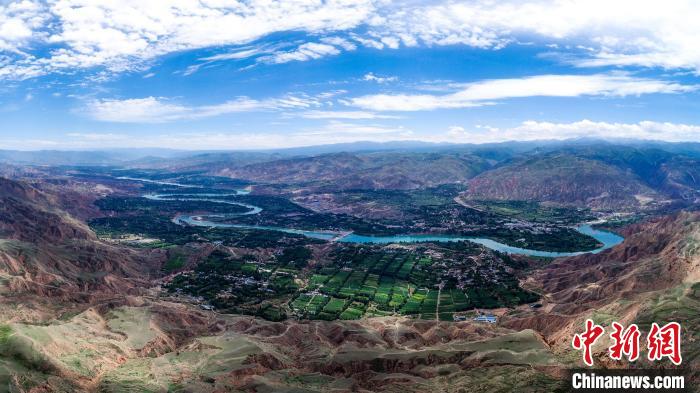 圖為青海黃河流域。(資料圖) 李玉峰 攝