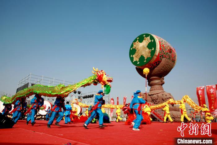 圖為青海省海東市文化藝術(shù)展示。(資料圖) 海東市文體旅游廣電局 供圖