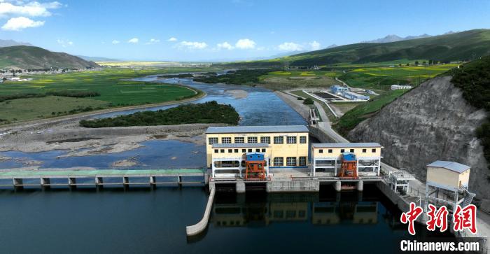 圖為引大濟(jì)湟調(diào)水總干渠的樞紐。(資料圖) 青海省水利廳 供圖