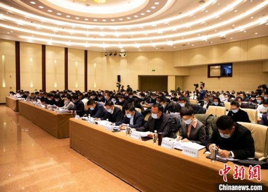 圖為會(huì)議現(xiàn)場(chǎng)。青海省文化和旅游廳供圖