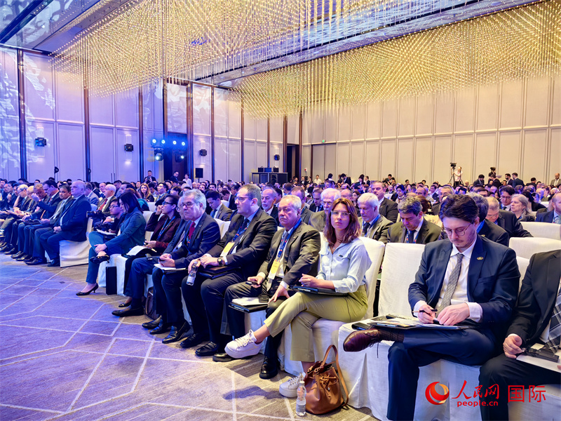 中國—巴西商業(yè)研討會(huì)現(xiàn)場。人民網(wǎng)記者 符園園攝