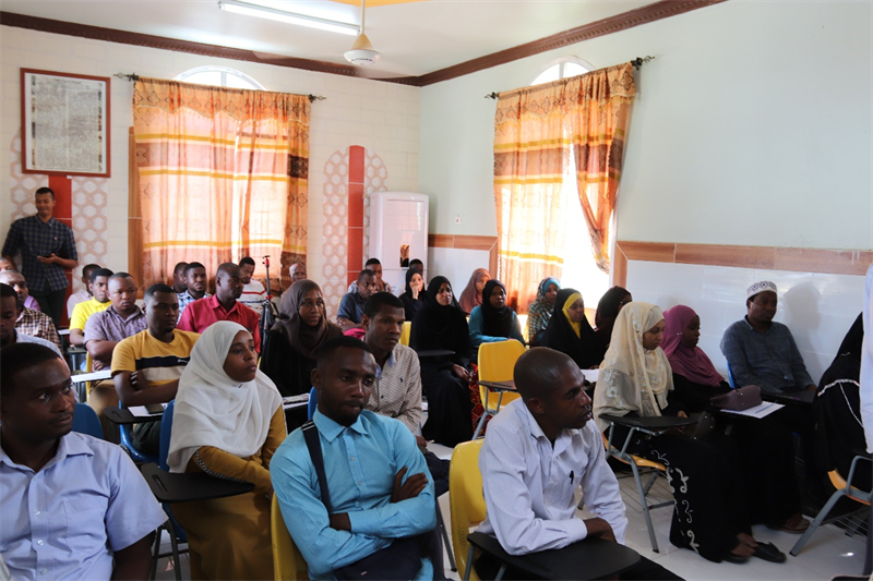 培訓(xùn)現(xiàn)場。專家組供圖