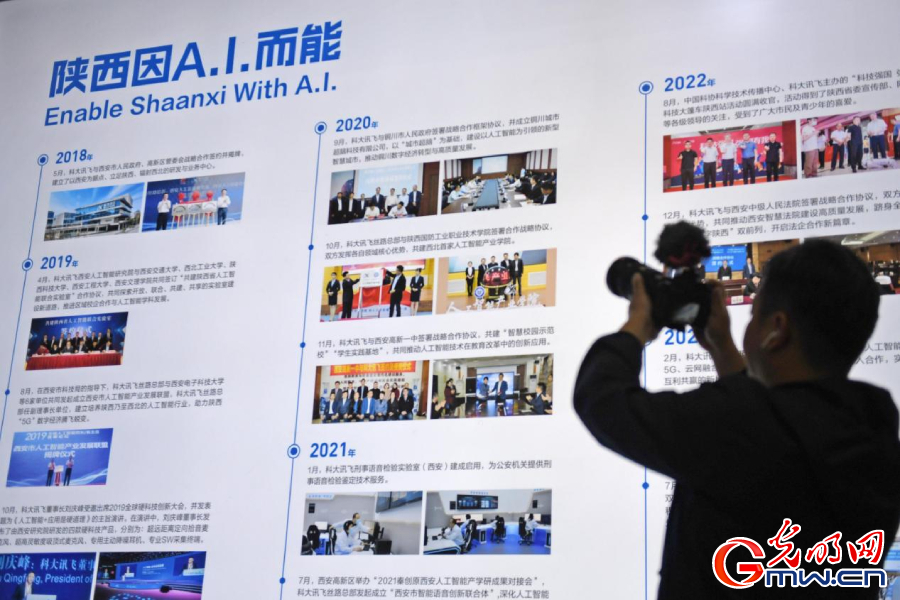 組圖丨AI、網(wǎng)絡(luò)安全、跨境電商……數(shù)字經(jīng)濟(jì)如此 “陜”耀