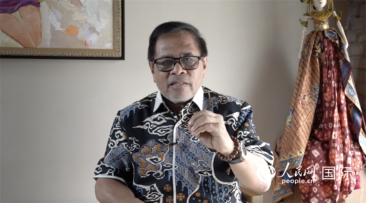 5月14日，印度尼西亞大使周浩黎接受人民網(wǎng)專訪。人民網(wǎng) 王婧攝