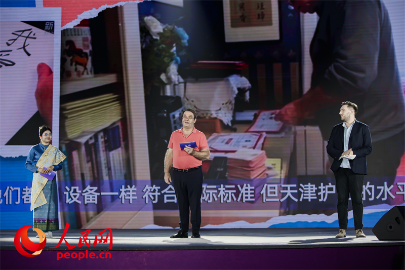 從左至右分別為馬星彤、皮安睿、柯明可。人民網(wǎng)記者 于凱攝