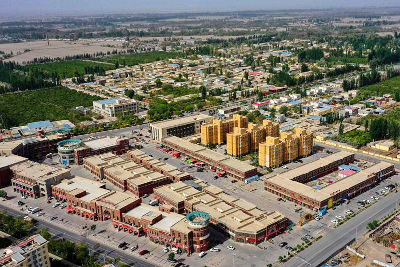 達西村新貌。