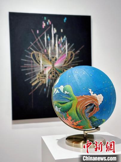 展覽現(xiàn)場?！□囆g(shù)中心 供圖